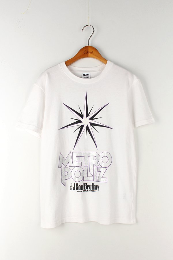 METRO POLIZ 프린팅 하프 티셔츠 MAN_S