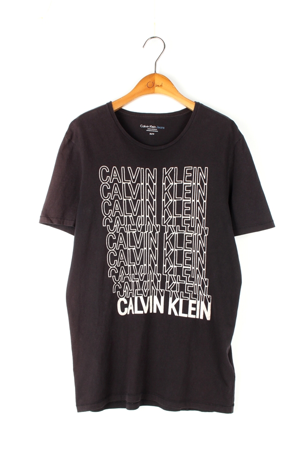CALVIN KLEIN 켈빈클라인 프린팅 티셔츠 WOMAN_M