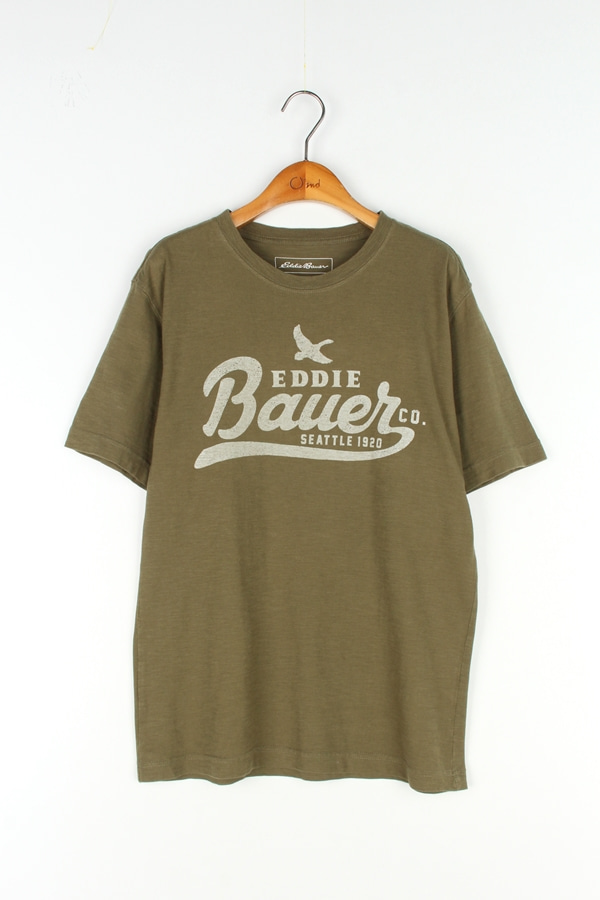 EDDIE BOUER 에디바우어 프린팅 하프 티셔츠 MAN_S