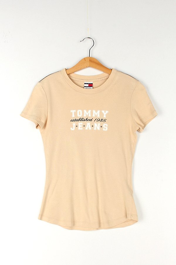 TOMMY JEANS 90s 타미진 프린팅 티셔츠 WOMAN_XS