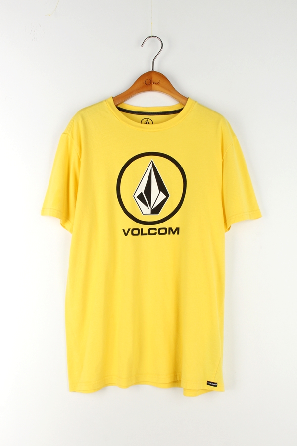 VOLCOM 프린팅 하프 티셔츠 MAN_M