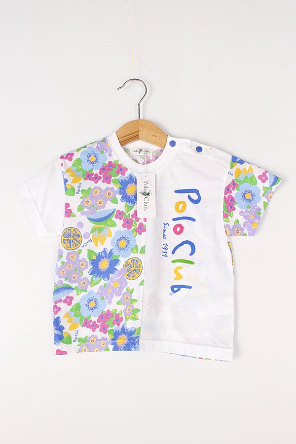 미사용품 POLO CLUB 프린팅 티셔츠 KIDS_95