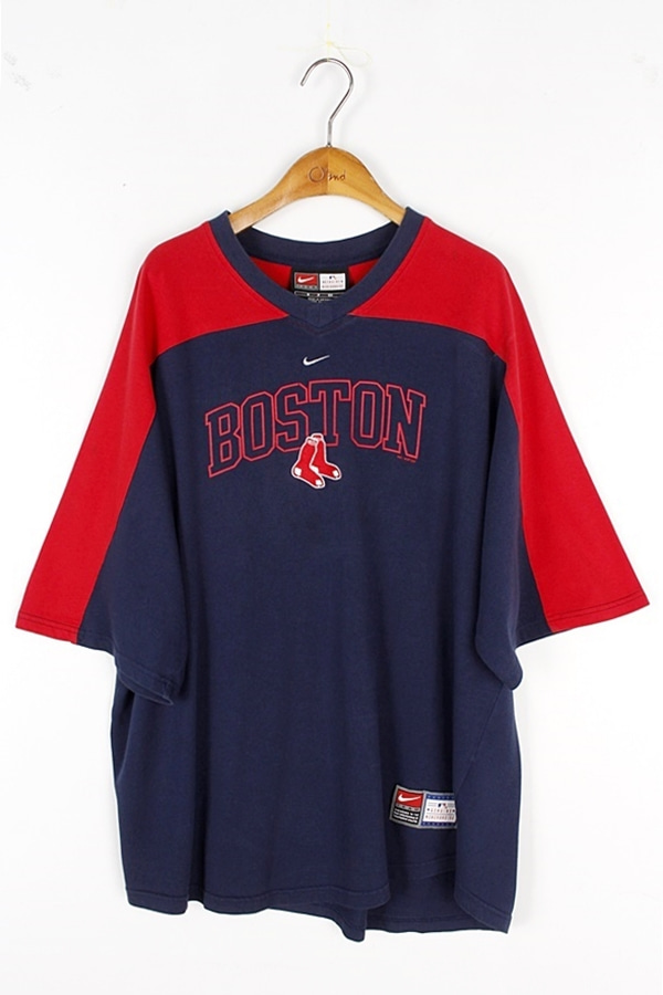 NIKE 나이키 00s 빈티지 MLB BOSTON RED SOX 티셔츠 MAN_M