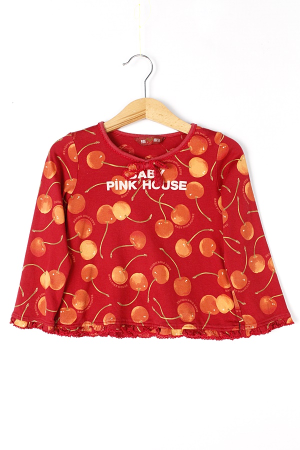 PINK HOUSE 핑크하우스 패턴 티셔츠 KIDS_95~105