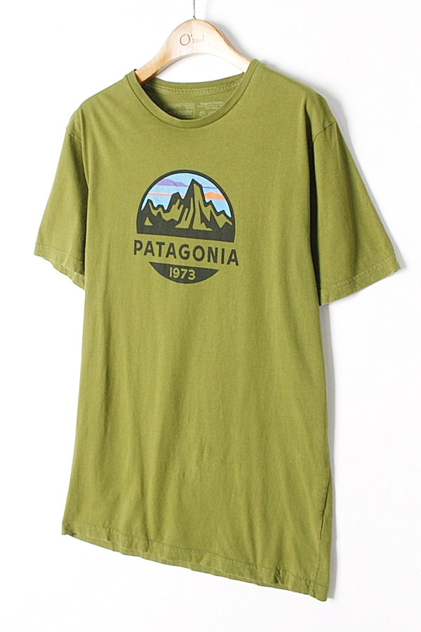 PATAGONIA 파타고니아 프린팅 연두연두 티셔츠 WOMAN_S