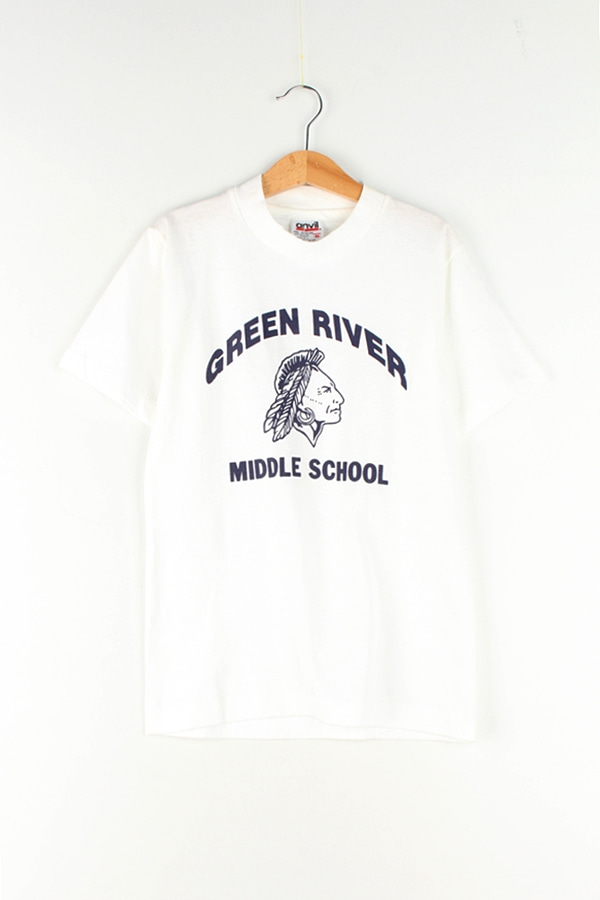 ANVIL 90S MADE USA 프린팅 하프 티셔츠 KIDS_M