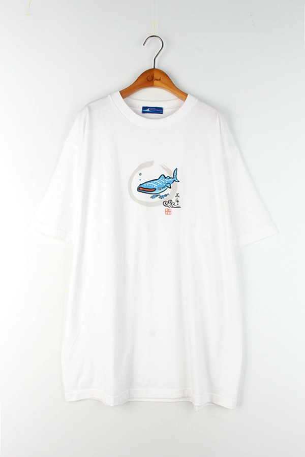 OKINAWA 프린팅 하프 티셔츠 MAN_XL