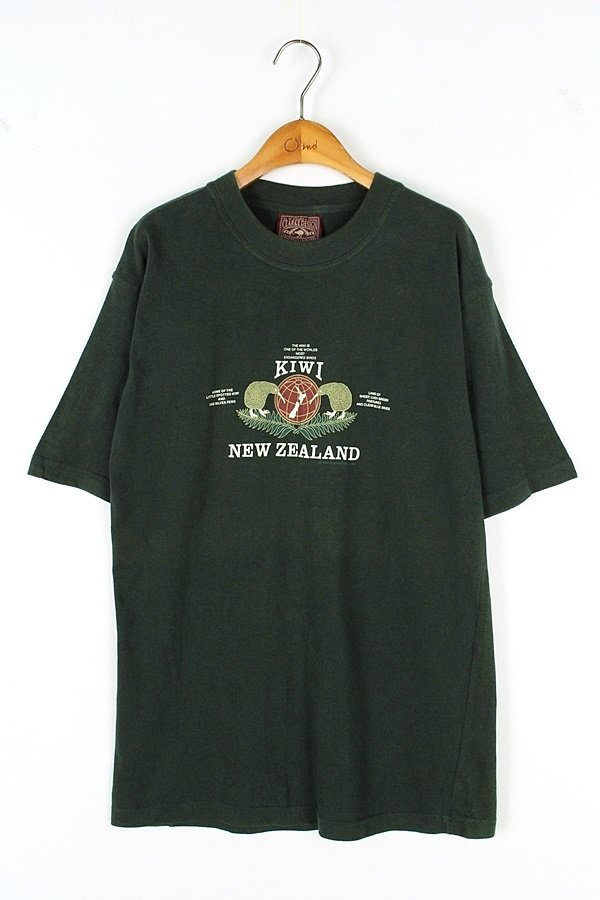 CLARKE DESIGN NEWZEALAND 빈티지 프린팅 티셔츠 MAN_S
