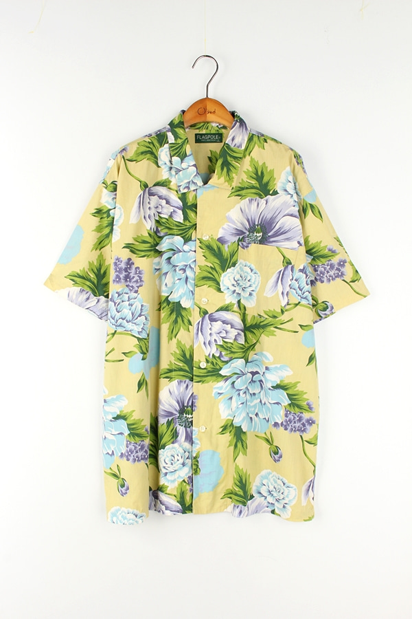 FLAGPOLE 하와이안 셔츠 MAN_XL