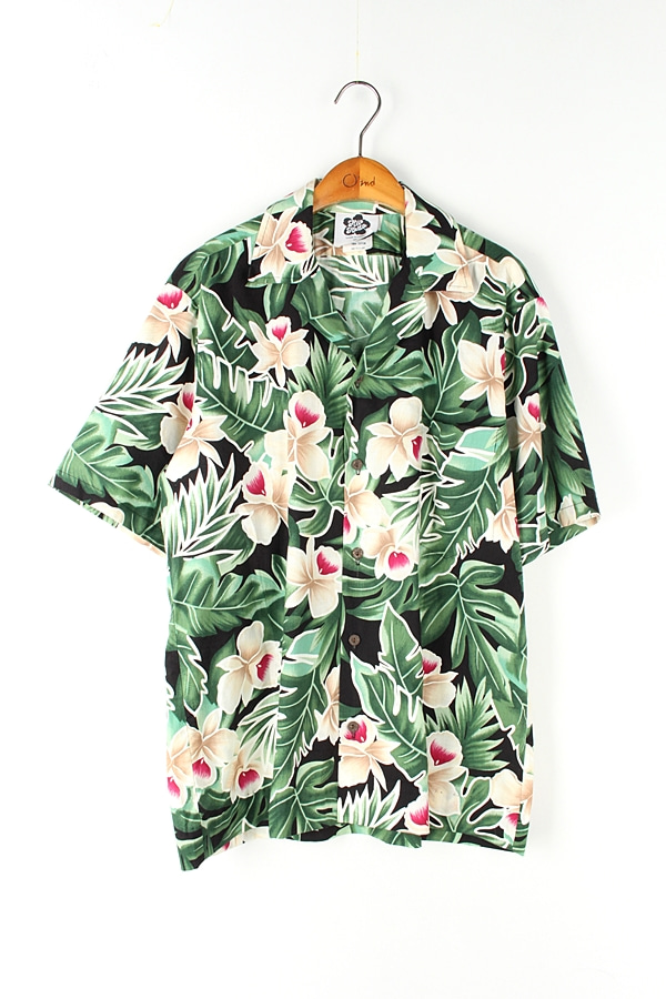 HILO HATTIE_MADE HAWAII 하와이안 셔츠 MAN_L