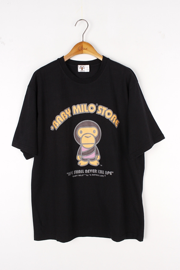 BABY MILO 베이비마일로 프린팅 티셔츠 MAN_M
