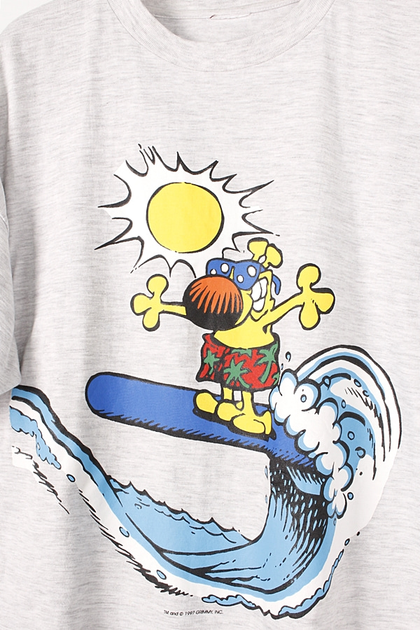 USA 90s 빈티지 캐릭터 프린팅 티셔츠 MAN_M