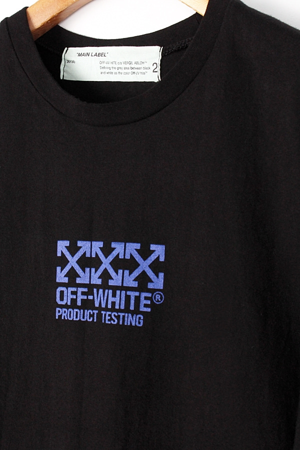 OFF WHITE 오프화이트 프린팅 티셔츠 MAN_M