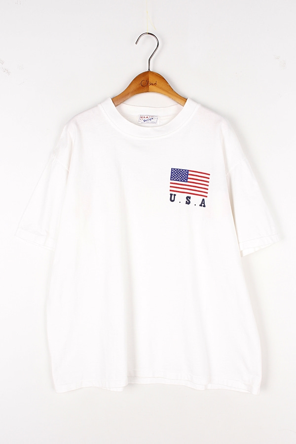 USA DESIGN 90s 빈티지 빅 프린팅 티셔츠 MAN_M