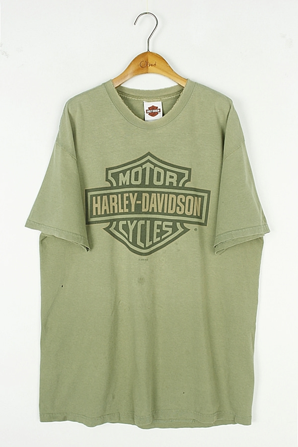 HARLEY DAVIDSON_MADE USA 할리데이비슨 빈티지 프린팅 티셔츠 MAN_M