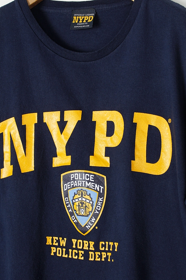 NYPD 빈티지 프린팅 티셔츠 MAN_M