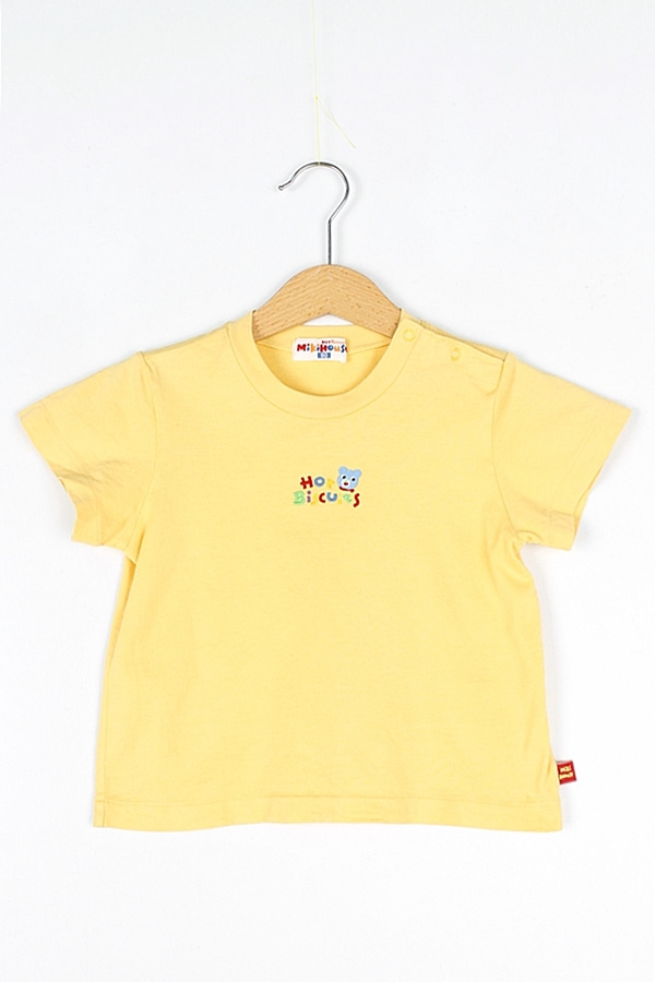 MIKIHOUSE 미키하우스 자수 포인트 티셔츠 KIDS_90