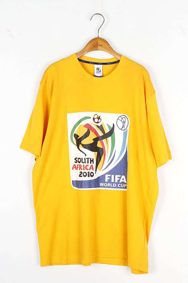 SOUTH AFRICA 2010 FIFA 빈티지 프린팅 티셔츠 MAN_L
