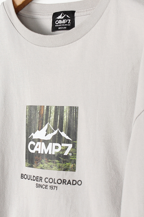 CAMP7 프린팅 티셔츠 WOMAN_L