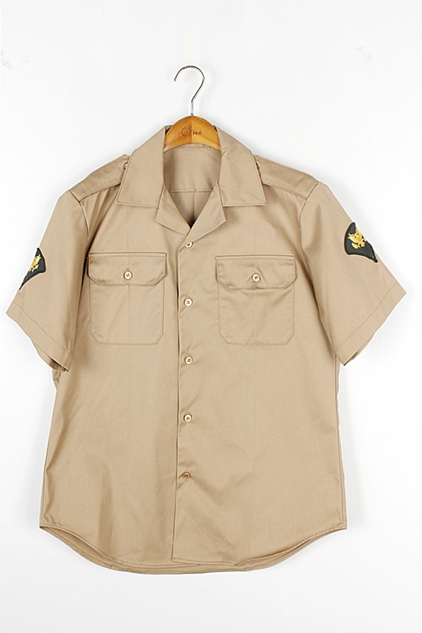 US ARMY 70s 미육군 밀리터리 셔츠 MAN_M