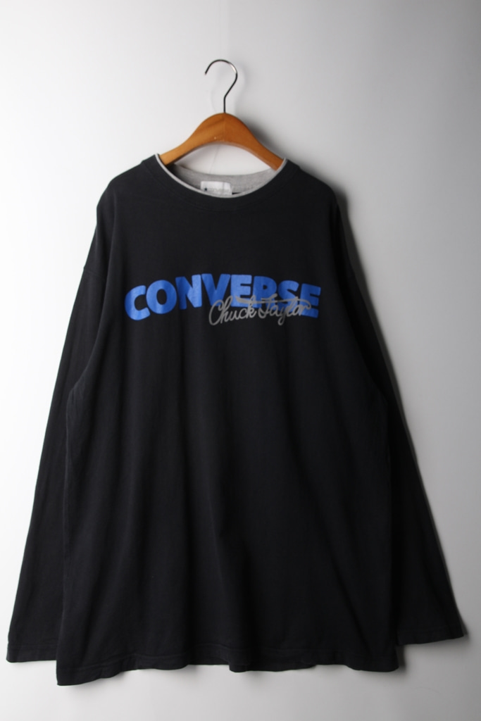 CONVERSE 컨버스 프린팅 라운드 티셔츠 MAN_2L